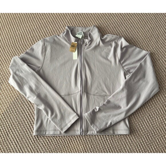 Victoria Secret Pink Soft Ultimate Zip up jacket Large nwt - Picture 2 of 8